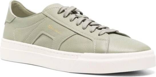 Santoni Sneakers Green Heren