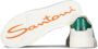 Santoni Witte Sneaker met Groene Inzetstukken White Heren - Thumbnail 13