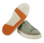 Santoni Moderne elastische mesh sneakers Groen Heren - Thumbnail 2