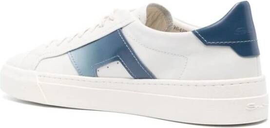 Santoni Sneakers White Heren