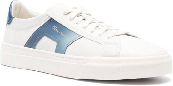 Santoni Sneakers White Heren