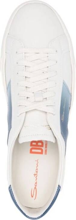 Santoni Sneakers White Heren