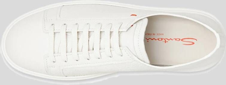 Santoni Sneakers White Heren