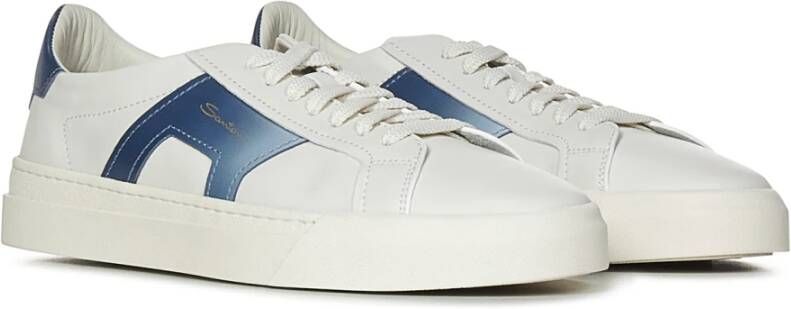 Santoni Sneakers White Heren