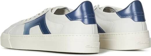 Santoni Sneakers White Heren