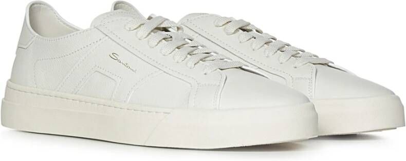 Santoni Sneakers White Heren