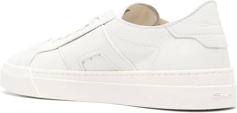 Santoni Sneakers White Heren