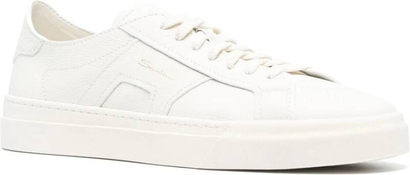 Santoni Sneakers White Heren