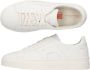 Santoni Lage sneakers met dubbele gesp White Dames - Thumbnail 3