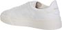 SANTONI Lage Sneakers Dames 61070 Maat: 37 Materiaal: Leer Kleur: Wit - Thumbnail 6