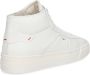 Santoni Hoge Top Sneakers 60935 Kalbsleder White Dames - Thumbnail 5