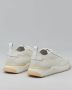 Santoni Luxe Geperforeerde Leren Sneakers White Heren - Thumbnail 4