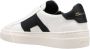 Santoni Witte Lage Sneakers van Leer met Dubbele Gesp Detail White Heren - Thumbnail 12