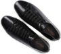 Santoni Lage Sneaker 21931 Kalbsleer Zwart Heren - Thumbnail 2