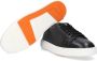 Santoni Sneaker low 21430 Kalbsleder Zwart Heren - Thumbnail 3