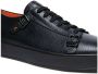 Santoni Sneakers Zwart Heren - Thumbnail 4