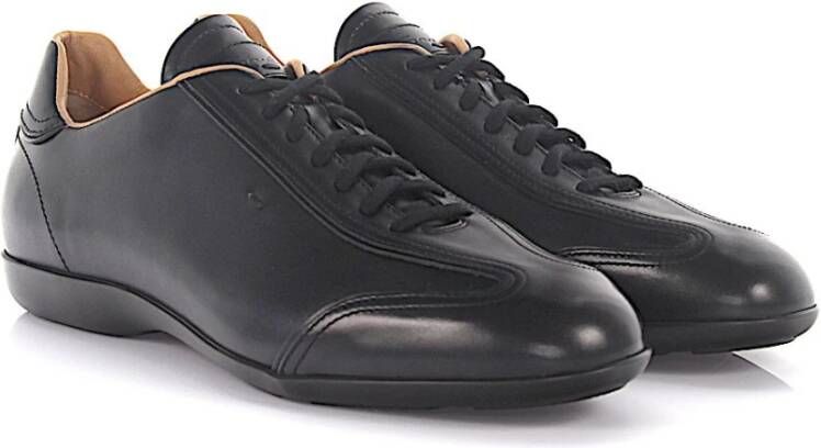 Santoni Sneakers Zwart Heren