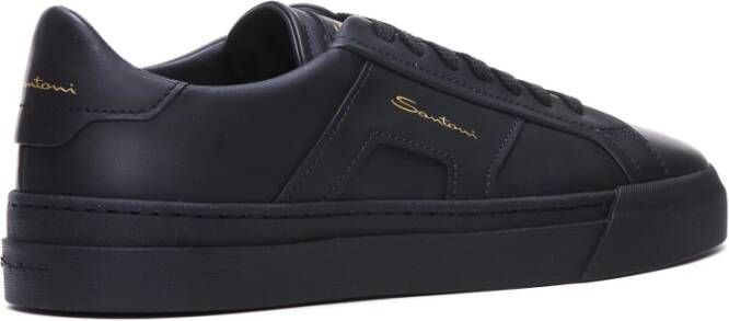 Santoni Sneakers Zwart Heren