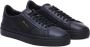Santoni Zwarte Sneakers Ss24 Black Heren - Thumbnail 4