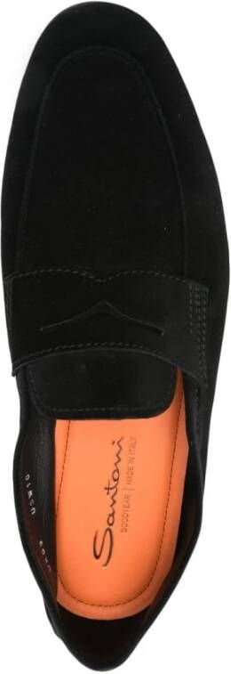 Santoni Stijlvolle leren loafers voor heren