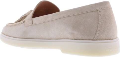 Santoni Stijlvolle Loafer met toegang Beige Dames