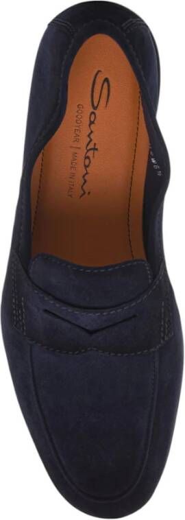 Santoni Stijlvolle Loafers voor Mannen