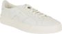 SANTONI Lage Sneakers Heren Dbs Maat: 8 5 Materiaal: Leer Kleur: Wit - Thumbnail 8