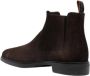 SANTONI Chelsea Boots Heren Sue Chelsea Booty Maat: 9 Materiaal: Suède Kleur: Bruin - Thumbnail 4