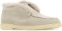 Santoni Suede Krijt Enkellaarzen - Thumbnail 2