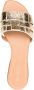 Santoni Suède Leren Slides Beige Dames - Thumbnail 2