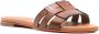 Santoni Suède Leren Slippers - Thumbnail 2