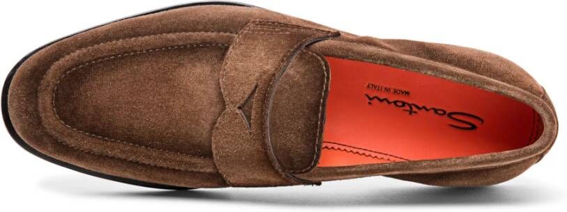 Santoni Suède Loafer