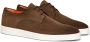 Santoni Suede Oxford Schoen Brown Heren - Thumbnail 5