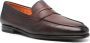 Santoni Vintage Bruine Suède Loafers Brown Heren - Thumbnail 2