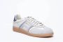 SANTONI Lage Sneakers Heren Dbs Olympic Maat: 10 5 Materiaal: Suède Kleur: Wit - Thumbnail 6