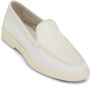 Santoni Witte leren instaploafers - Thumbnail 2
