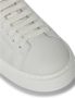 Santoni Witte Leren Sneakers met Voorsluiting White Dames - Thumbnail 2