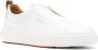 Santoni Witte Leren Slip-On Sneakers White Heren - Thumbnail 2