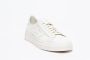 SANTONI Lage Sneakers Heren Dbs Maat: 8 5 Materiaal: Leer Kleur: Wit - Thumbnail 2