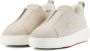 SANTONI Lage Sneakers Dames 61224 Maat: 40 Materiaal: Suède Kleur: Beige - Thumbnail 2