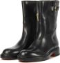 SANTONI Enkellaarsjes Dames 70562 Maat: 37 5 Materiaal: Leer Kleur: Zwart - Thumbnail 2