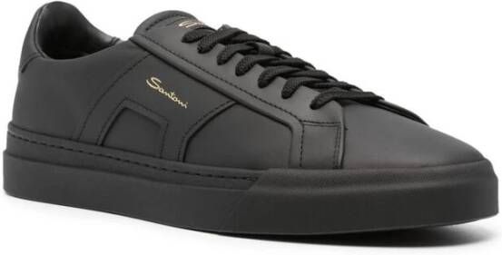 Santoni Sneakers Black Heren