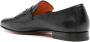Santoni Zwarte platte schoenen met gevlochten bandjes Black Heren - Thumbnail 2