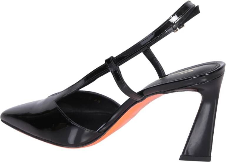 Santoni Zwarte Pumps Schoenen voor Vrouwen Black Dames
