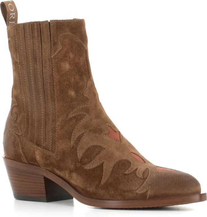 Sartore Ankle Boots Brown Dames