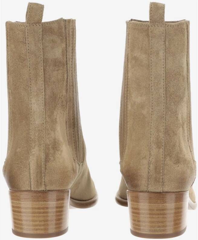 Sartore Cowboy Boots Beige Dames