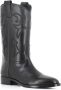 Sartore Vintage Zwarte Leren Laarzen Black Dames - Thumbnail 3