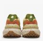 Satorisan Dharma Linen Casual Sneakers Unisex Vintage Leer en linnen Sneakers Kleur Psychadelic Khaki - Thumbnail 4