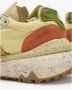 Satorisan Dharma Linen Casual Sneakers Unisex Vintage Leer en linnen Sneakers Kleur Psychadelic Khaki - Thumbnail 6