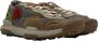 Satorisan Chacrona Linen Casual Sneakers Mannen Vintage Leer en linnen Sneakers Kleur Faded Chestnut - Thumbnail 4